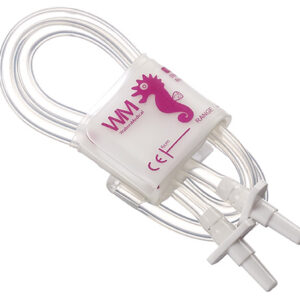 Neo NIBP cuff double tube size 1 with Neo-Snap connectors, 3-6cm (Equivalent to OEM SFT-N1-2B)
