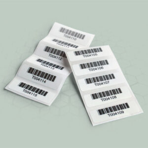 CODE 39 labels for use with Haemonetics BloodTrack system