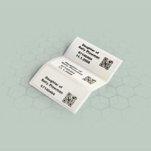 INFA-LABEL 17mm label for old-style handwritten child hospital wristband