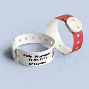 TODFAST-LCB low-cost 20mm clasp-fastening child hospital wristband